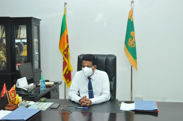 Meeting with Rear Admiral KJ Kularathna